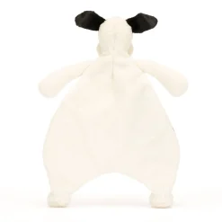 Bashful Black & Cream Puppy Comforter