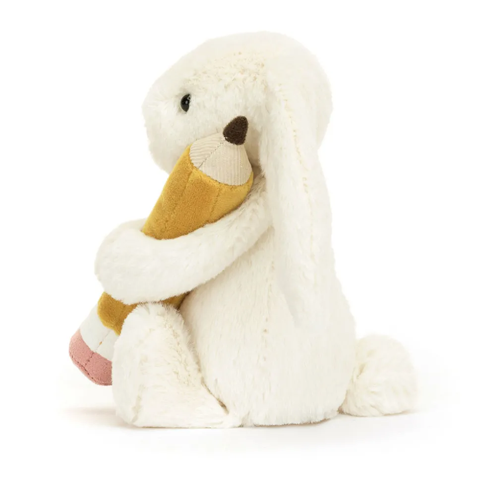 Bashful Bunny with Pencil