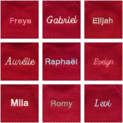 Bashful Shimmer Bunny with Personalised Red Jumper