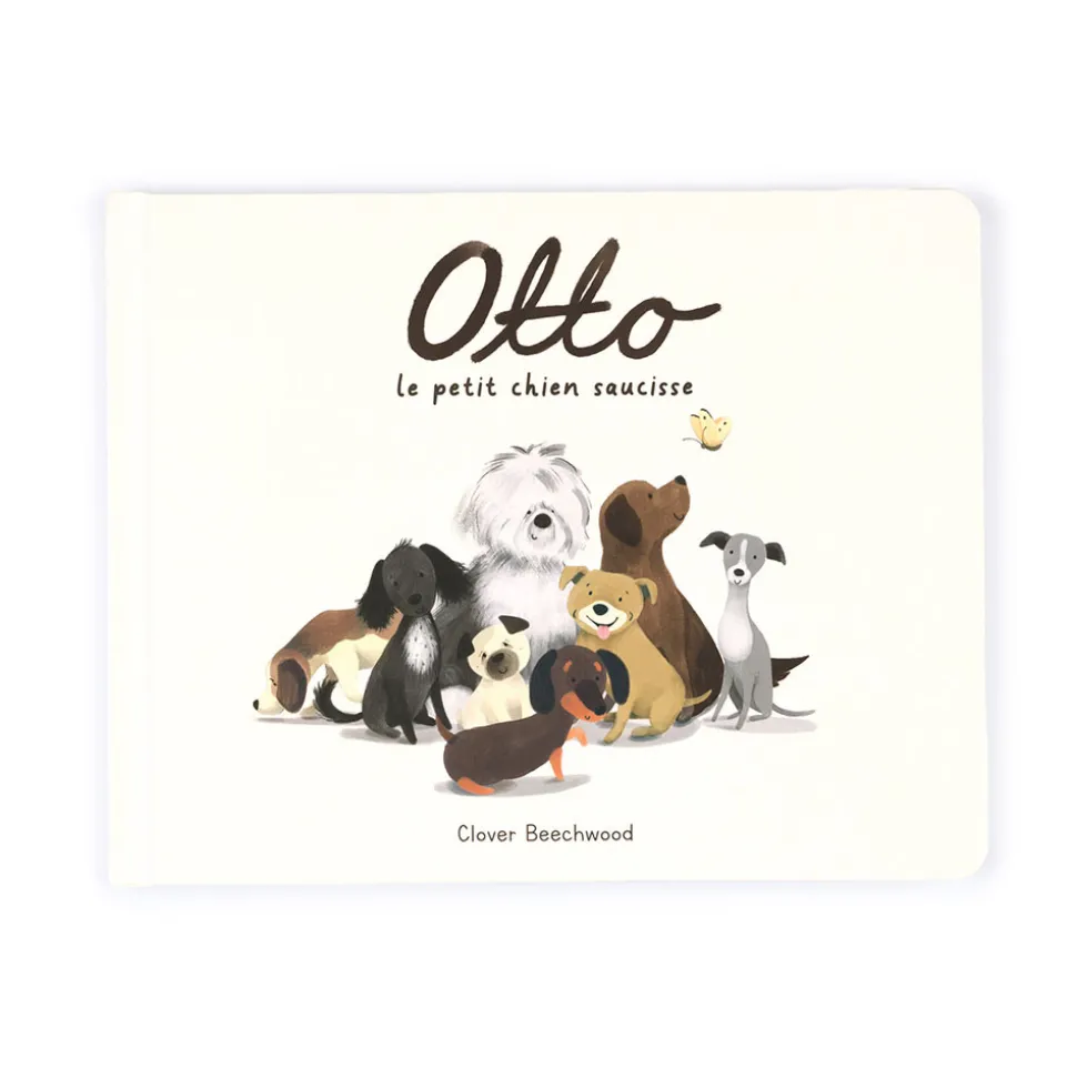 Otto Le Petit Chien Saucisse Livre and Otto Sausage Dog Medium