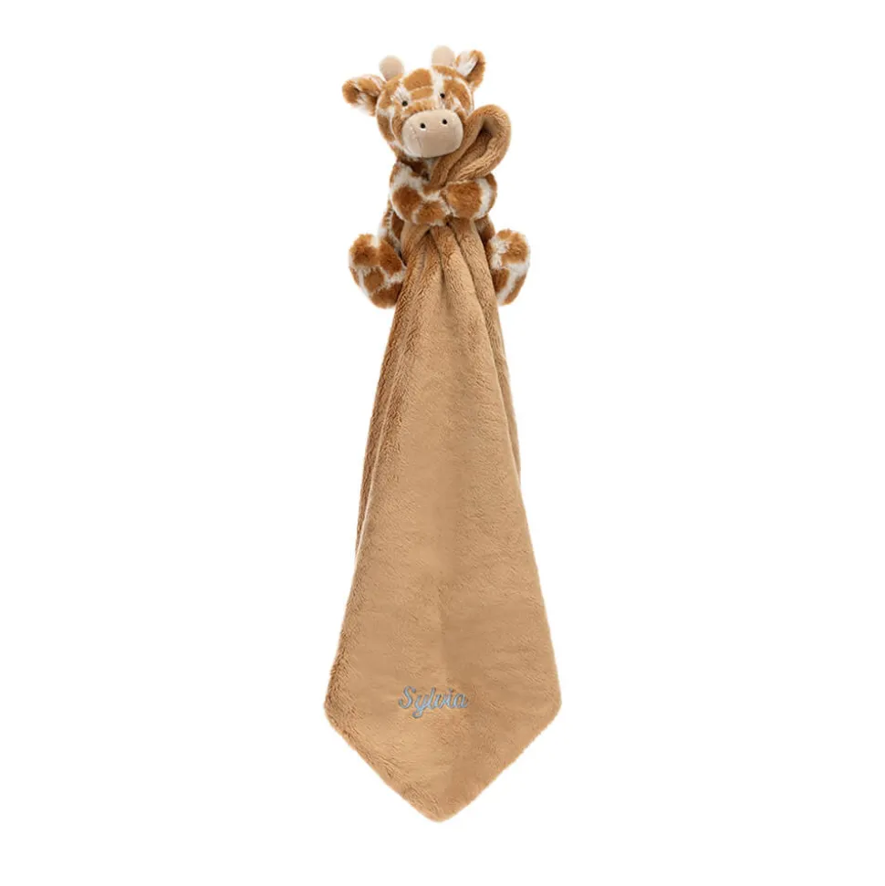 Personalised Bashful Giraffe Soother